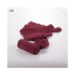 Stretch Baby Photography Props Blanket Wraps Organic Cotton Wrap Soft Infant Newborn Photo Wraps Cloth Accessories 40*180cm - 22