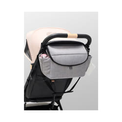 Stroller Bag Pram Organizer Baby Stroller Accessories Stroller Cup Holder Cover Baby Strollers mummy bag - gray
