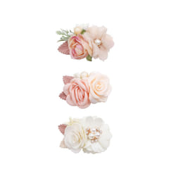 Baby Accessories Princess Flower Hairpins for Baby and Little Girl Imitation Headdress Kids Princess Hair Accessories 3 - 2, 3 pcs set