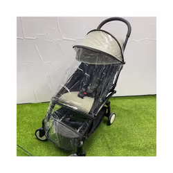COLU KID Baby Stroller Accessories Rain Cover Waterproof EVA Cover Compatible with Yoyo Yoyo2 Yoya Stroller - as pic