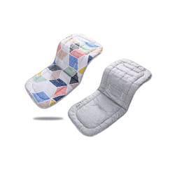 Stroller Seat Liner for Baby Pushchair Car Cart Chair Mat Child Trolley Mattress Diaper Pad Infant Stroller Cushion Accessories - Gold