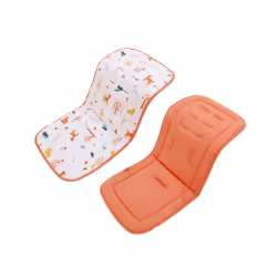 Stroller Seat Liner for Baby Pushchair Car Cart Chair Mat Child Trolley Mattress Diaper Pad Infant Stroller Cushion Accessories - WHITE