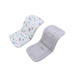Stroller Seat Liner for Baby Pushchair Car Cart Chair Mat Child Trolley Mattress Diaper Pad Infant Stroller Cushion Accessories - Orange