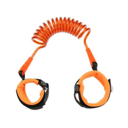 Adjustable Baby Walkers Belt Kids Safety Anti-lost Wrist Link Band Children Harness Leash Strap Baby Stroller Accessories - 250cm  Orange