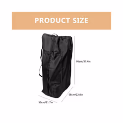 Stroller Bag Airplane Stroller Storage Bag Stroller Travel Bag for Airplane - Black