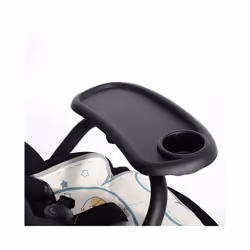 Baby Stroller Dinner Table Tray Pram Carriage Accessories Plate Handrest Dish Supplies For Toddler Infant Milk Bottle Cup - b ...