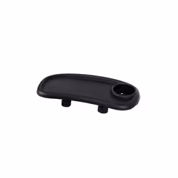 Baby Stroller Dinner Table Tray Pram Carriage Accessories Plate Handrest Dish Supplies For Toddler Infant Milk Bottle Cup - black