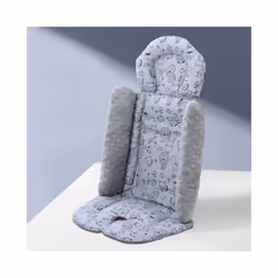 Baby Stroller Cushion Buggys Pushchair Baby Car Liner Baby Body Support Pad for Toddler Baby Pram Carriage Cushion - Gray