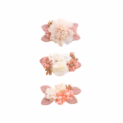 Baby Accessories Princess Flower Hairpins for Baby and Little Girl Imitation Headdress Kids Princess Hair Accessories 3 - 8, ...
