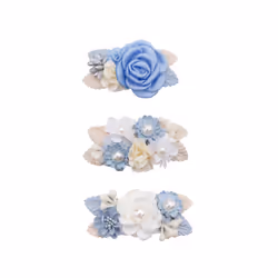 Baby Accessories Princess Flower Hairpins for Baby and Little Girl Imitation Headdress Kids Princess Hair Accessories 3 - 6, ...