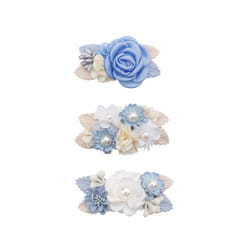 Baby Accessories Princess Flower Hairpins for Baby and Little Girl Imitation Headdress Kids Princess Hair Accessories 3 - 6, 3 pcs set