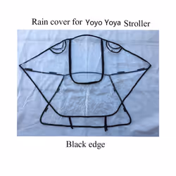 Safety EVA Materi Baby Car Rincoat Baby Stroller Accessories Rain Cover Waterproof Cover for Babyzen Yoyo Yoyo2 Yoya Stroller ...