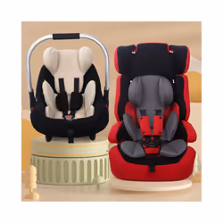 Baby Stroller Cushion Pushchair Mat Infant Basket Thermal Mattress Universal Fit Stroller Accessories for Infants - Navy blue