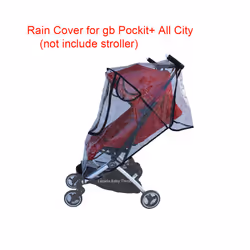 1:1 Tailor-made Baby Stroller Accessories Raincoat Rain Cover for gb Pockit, gb Pockit Plus, gb Pockit All City - only for al ...