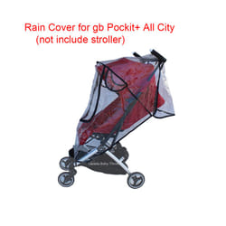 1:1 Tailor-made Baby Stroller Accessories Raincoat Rain Cover for gb Pockit, gb Pockit Plus, gb Pockit All City - only for all city