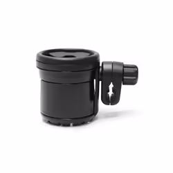 Stroller 2 in1 Cup Holder Universal Double Coffee Milk Bottle Holder for Pram Bike Motorcycle Bicycle ABS Stroller Accessories - Black
