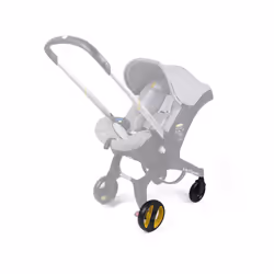 Pram Wheel For 4 In 1 Carseat Compatible Similar Pushchair With Bearing Axle Stroller Front Or Rear Wheel Bebe Accessories - 1 front