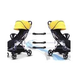 3Pcs Twin Baby Stroller Connector Universal Joints Triplets Quadruplets Infant Cart Secure Straps Adjustable Linker Hook - onesize