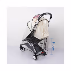 Stroller Accessories Rain Cover for Babyzen Yoyo Baby Yoya Plus Windproof Waterproof Infant Pram Pushchair Universal Raincoat - Universal