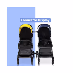3Pcs Twin Baby Stroller Connector Universal Joints Triplets Quadruplets Infant Cart Secure Straps Adjustable Linker Hook - 3pcs set
