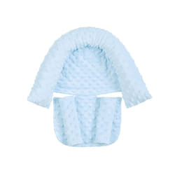 Baby Stroller Accessories Head Cushion Stroller Seat Cushion With Strap Cover Car Seats Protector Sets Head Support Pillow - blue
