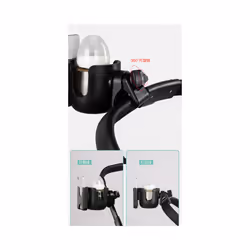 Baby stroller accessories baby bottles rack for baby cup holder trolley child car bicycle quick release water bottle holder - 3 in 1 cup holder