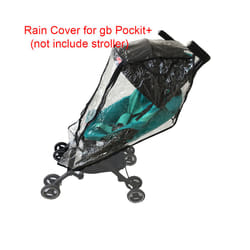 1:1 Tailor-made Baby Stroller Accessories Raincoat Rain Cover for gb Pockit, gb Pockit Plus, gb Pockit All City - for pockit plus