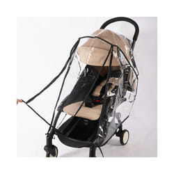 Stroller Rain Cover Safety EVA Fit YOYO/YOYO2/Yoya Baby Carrige Rain Coat Univerisal Wind Dust Proof Stroller Accessories - Double zipper style
