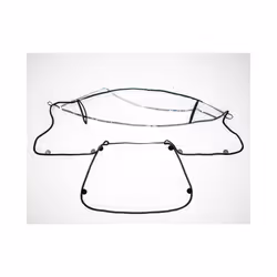 Rain Cover For 0+ Newborn Pack 1:1 Design EVA Material Raincoat Fit YO2 /YOYA Newborn Sleeping Basket Baby Stroller Accessori ...