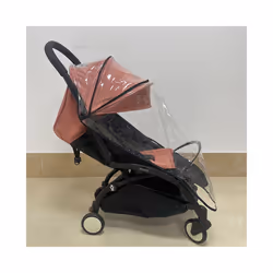 Stroller Rain Cover For YOYO 0+/YOYO 6+  Baby Carrige Rain Coat Safety EVA Material Water Proof 1:1 Design Stroller Accessories - for newborn pack