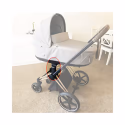 Stroller Adapter For Priam 3/4 Pram Aton Cloud Q/Z Car Seat Converter Pushchair Baby Basket Connector Bebe Replace Accessories - adpater for Priam