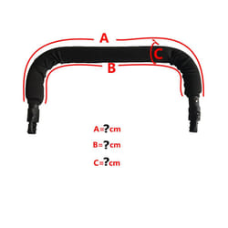 Baby Stroller PU Leather Handle Covers For Mima Xari Pram Bar Sleeve Case  Protective  Armrest Cover Stroller  Accessories - 1pcs customer