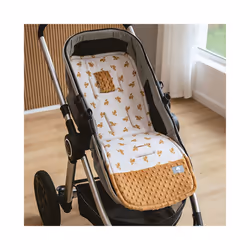 Stroller Cushion Universal Breathable Kids Pushchair Car Trolley Seat Mattress Soft Diaper Pad Cotton Baby Stroller Accessories - dinosaur