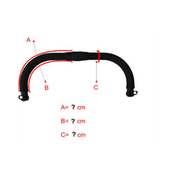 Baby Stroller PU Leather Handle Covers For Mima Xari Pram Bar Sleeve Case  Protective  Armrest Cover Stroller  Accessories - 2pcs customer