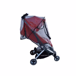COLU KID Raincoat Baby Stroller Accessories Rain Cover Waterproof Cover for  Cybex Libelle and GB Pockit+ All City Stroller - black edge cover