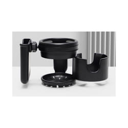Baby stroller accessories baby bottles rack for baby cup holder trolley child car bicycle quick release water bottle holder - 3 in 1 black