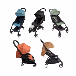 COLU KID Hood & Mattress For Babyzen Yoyo2 Yoya Baby Stroller Accessories Sun Canopy and Replacement Seat Cushion for YOYO - 175 peppermint