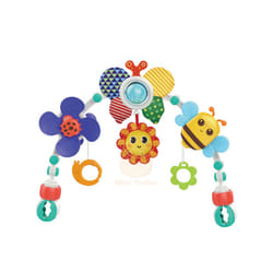 Baby Stroller Toy Crib Mobile Bed Bell Arch Musical Rattle Adjustable Clip Hanging 0 12 Months Educational Toys For Newborn - Bee