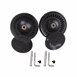 Baby Strollers Rubber Wheels Baby Strollers Front/Back Wheels Replacement Accessories for Yoya Vovo Wheel Kids Carriage - 2pc ...