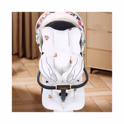 Baby Stroller Mattresses Cushion Cotton Seat Baby Stroller Liner Baby Car Seat Kids Carriage Pram Stroller Accessories - A