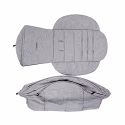 Baby Stroller Hood And Cushion For Babyyoya yoyo2 Stroller Accessories Pram Cushion Pad Sun Shade Cushion Seat - Linen gray