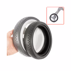 Stroller Tire For Stokke Xplory V3 V4 Dsland Doubebe Front Or Back Wheel Pushchair Tubeless Tyre Buggy Replace Accessories - 1 front tyre-V3V4