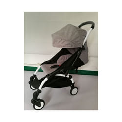 Stroller Sunshade Covers and Cushions for Yoyo Yoya Yuyu Vovo Babyzen Bugaboo Strollers Carts Sun Shade Canopy and Seat - ash