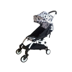 Stroller Sunshade Covers and Cushions for Yoyo Yoya Yuyu Vovo Babyzen Bugaboo Strollers Carts Sun Shade Canopy and Seat - cow