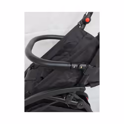 MomTan Baby Stroller Accessories Armrest for Babyzen yoyo 2 yuyu strollers , Pushchair Front Bumper Bars - Zipper PU Learther