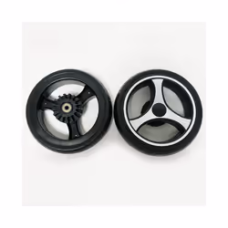 Universal Stroller Wheels For Baby Trolley Including Tyre Different Size Front And Back Wheel Cart Accessories - 20cm back