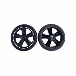 Universal Stroller Wheels For Baby Trolley Including Tyre Different Size Front And Back Wheel Cart Accessories - 20cm back