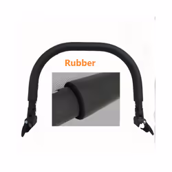 MomTan Baby Stroller Accessories Armrest for Babyzen yoyo 2 yuyu strollers , Pushchair Front Bumper Bars - Rubber