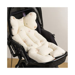 Baby Stroller Seat Cushion Pad for Car Puchair Liner Mat Thicken Cotton Breathable Cart Mattress Infant Newborn Pram Accessories - rabbit thick