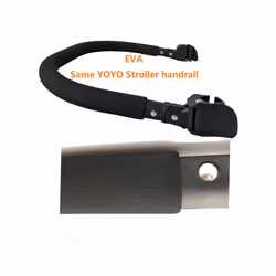 MomTan Baby Stroller Accessories Armrest for Babyzen yoyo 2 yuyu strollers , Pushchair Front Bumper Bars - EVA